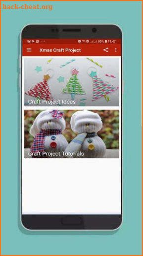 Kids Christmas Craft Ideas and How to Make screenshot