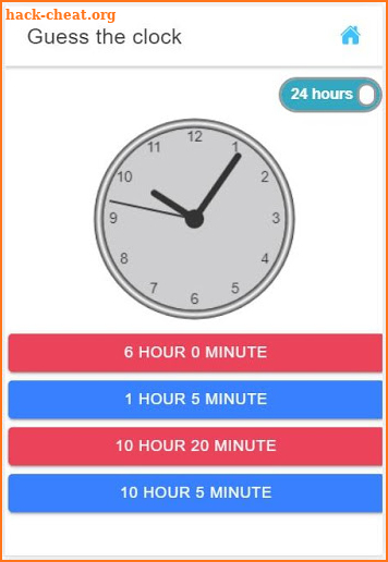 kids clock learning - learn time screenshot