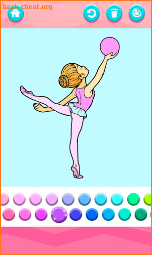 Kids Coloring Book for Girls screenshot