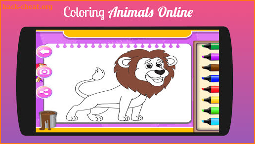 Kids Coloring Book Fun Game screenshot