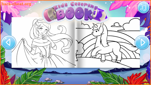 Kids Coloring Book - Paint, Draw & Coloring Game screenshot