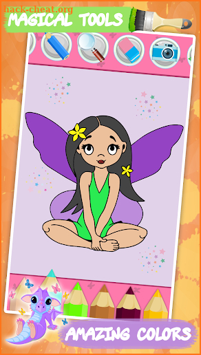 Kids coloring book: Princess screenshot