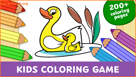 Kids Coloring Games & Drawing screenshot