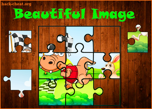 Kids Dino Cartoon Jigsaw Puzzle screenshot