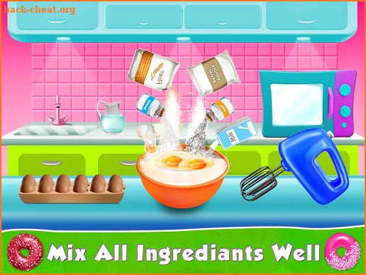 Kids Donut Bakery Food Maker Game screenshot