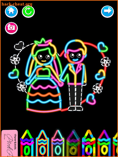 Kids Doodle Coloring Art Games screenshot