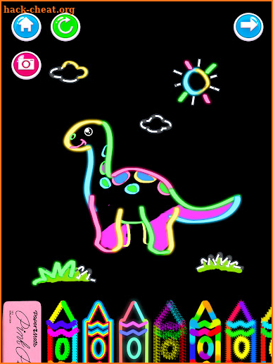 Kids Doodle Coloring Art Games screenshot