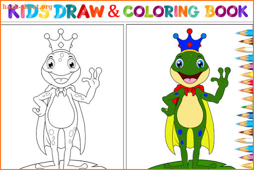 Kids Drawing Book & Coloring Book screenshot