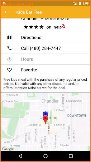 Kids Eat Free screenshot