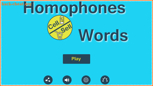 Kids English Homophones Word Learning screenshot