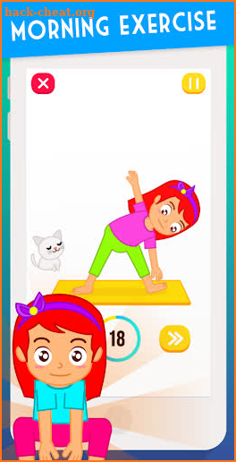 Kids Exercise: Warm up & Yoga for Kids screenshot