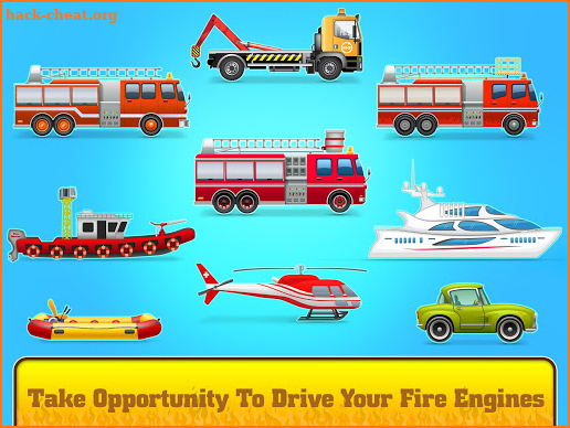 Kids Firefighter: Fire Rescue And Car Wash Garage screenshot