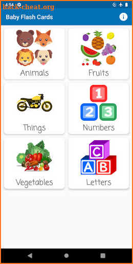 Kids flashcard game- baby flashcards screenshot