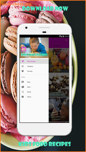 Kids Food Recipes screenshot