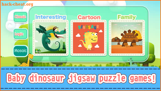 Kids Game: Dinosaur jigsaw-Jurassic World Paradise screenshot