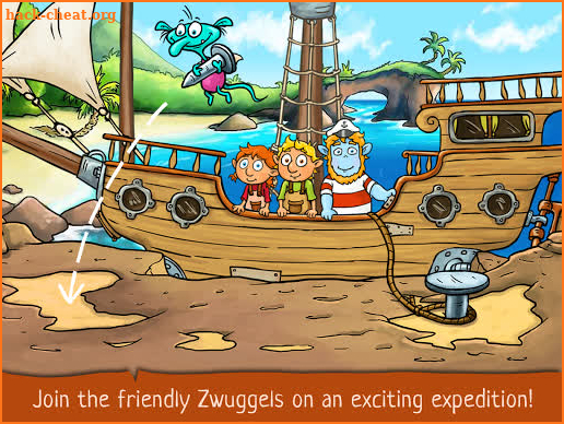 Kids Games and Story - The Zwuggels Beach Holidays screenshot