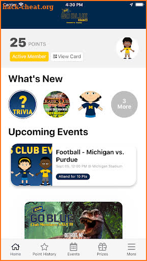 Kids Go Blue Club screenshot