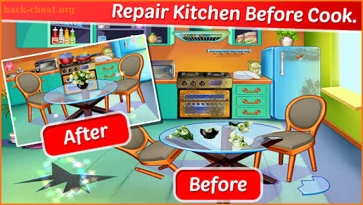 Kids In Kitchen - Kids Cooking Recipes Restaurant screenshot