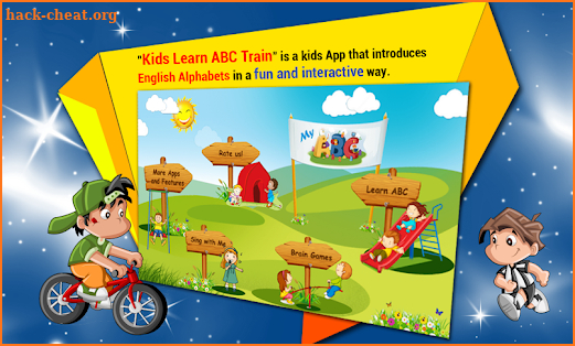 Kids Learn ABC Train screenshot