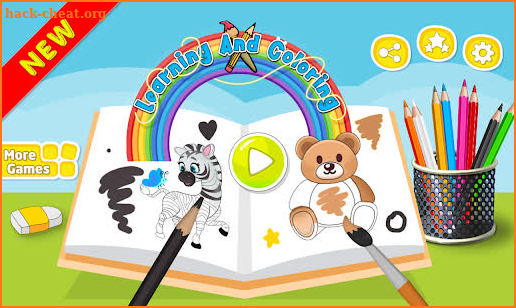 Kids Learn And Color : Kindergarten screenshot