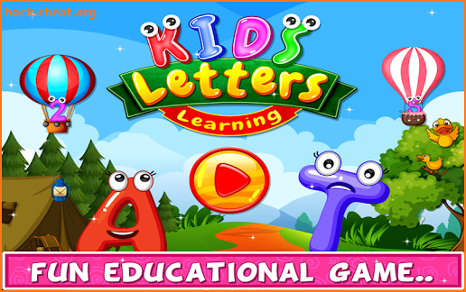 Kids Letters Learning - Educational Game for Kids screenshot