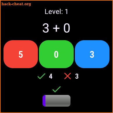 Kids Math (Wear OS) screenshot