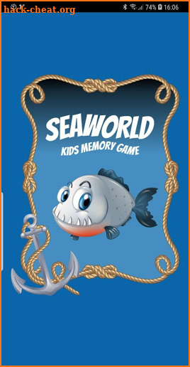 Kids Memory Game: Sea World screenshot