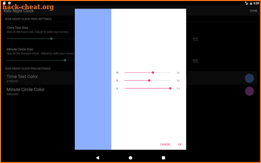 Kids Night Clock Pro screenshot