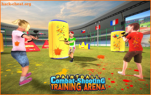 Kids Paintball Combat Shooting Training Arena screenshot