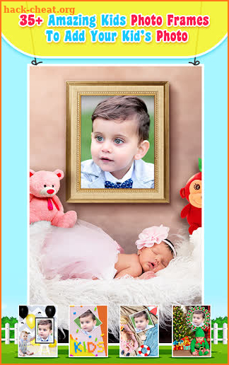 Kids Photo frames-Funny Animations screenshot