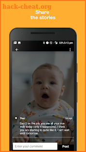 Kids’ photo journal for family by Lifecake Ltd. screenshot