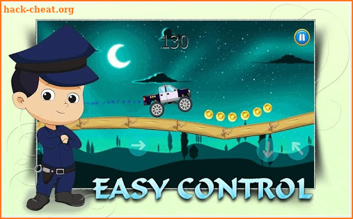 Kids Police Car Driving Simulator Racing games screenshot