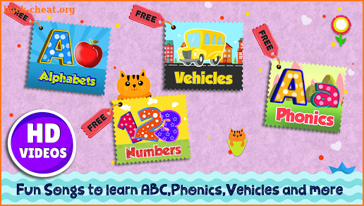 Kids Preschool Learning Songs & Offline Videos screenshot