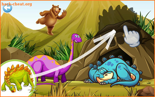 Kids puzzle for preschool education - Dinosaur screenshot