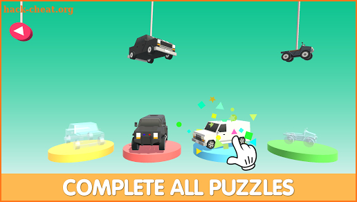 Kids Puzzles 3D (Vehicles, Animals, Shapes, Fruit) screenshot