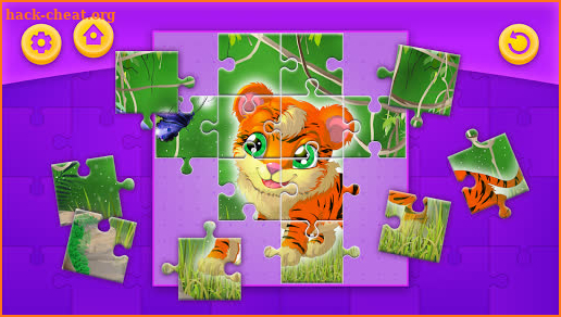 Kids Puzzles Game for Girls - Jigsaw Kids screenshot