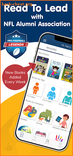 Kids Read To Lead with NFL Alumni Association screenshot