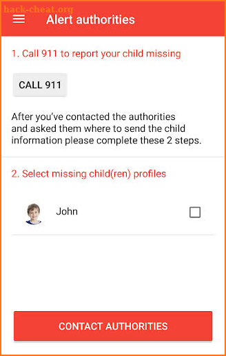 Kids Safety Kit screenshot