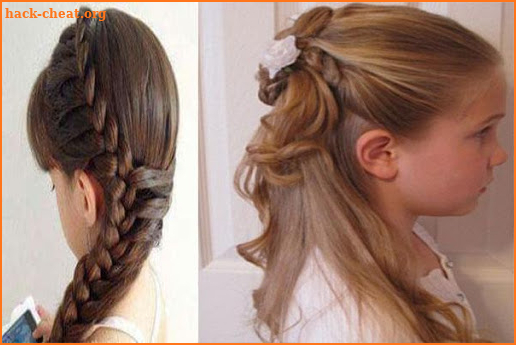 Kids School Hairstyles screenshot