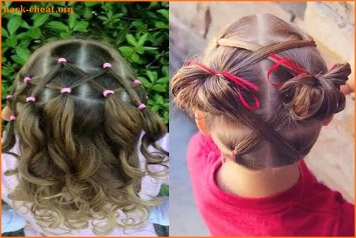 Kids School Hairstyles screenshot