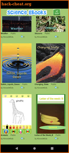 Kids Science Audio Ebooks 1 screenshot