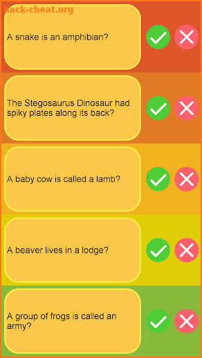 Kids Science True False screenshot