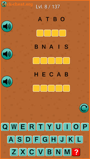 Kids Scramble Words Learning (Jumble words) screenshot