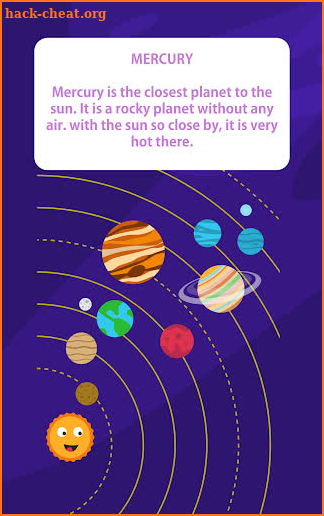 Kids Solar System - Children's learn planets screenshot