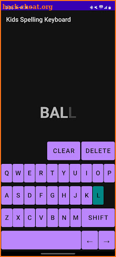 Kids Spelling Keyboard screenshot