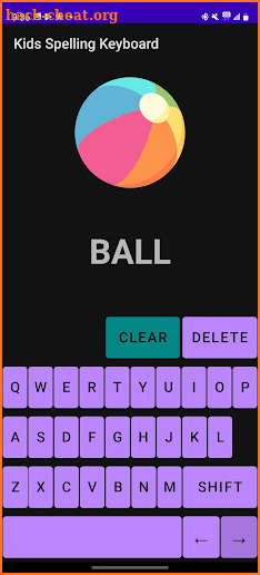 Kids Spelling Keyboard screenshot