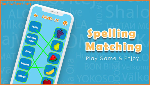 Kids Spelling Match Games - Kids Spelling Learning screenshot