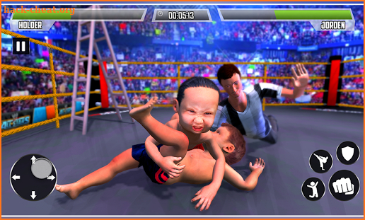 Kids Tag Team Wrestling: Real Rumble Fighting 3D screenshot