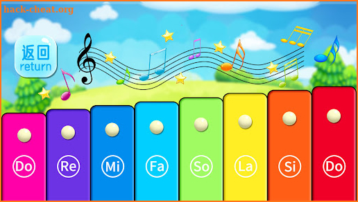 Kids toy xylophone music game screenshot