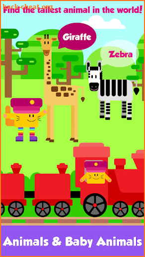 Kids Train Games -Animal Train screenshot